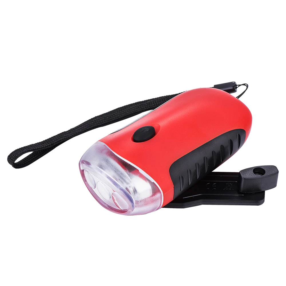 Rechargeable Mini Hand Crank Dynamo Led Flashlight