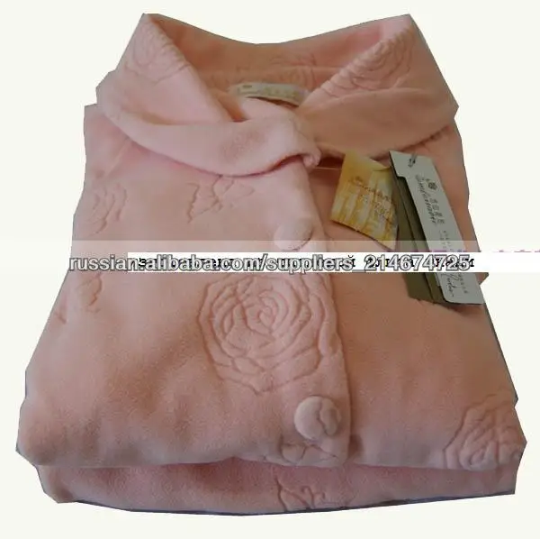 100% polyester embossed fleece, double sided DTY 150D/144F