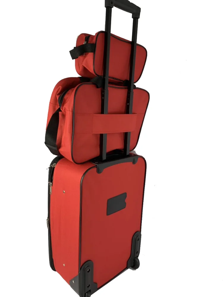 Hot selling suitcase supplier OEM custom factory travel bag trolley luggage set