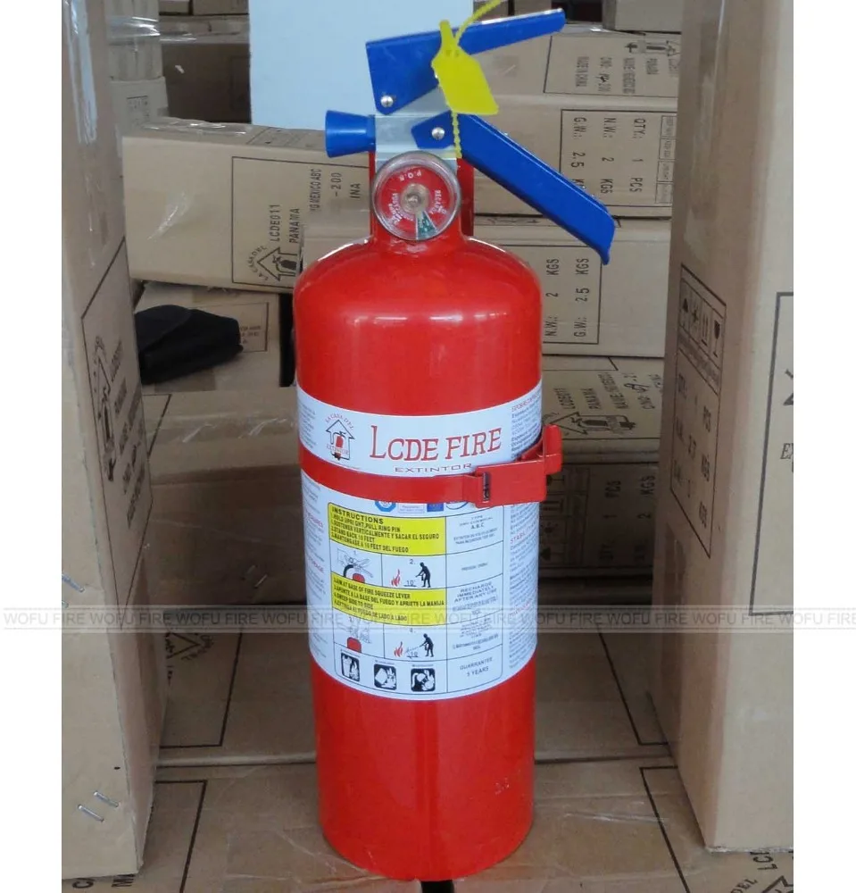 Mexico 2KG ABC Dry Chemical Powder Fire Extinguisher