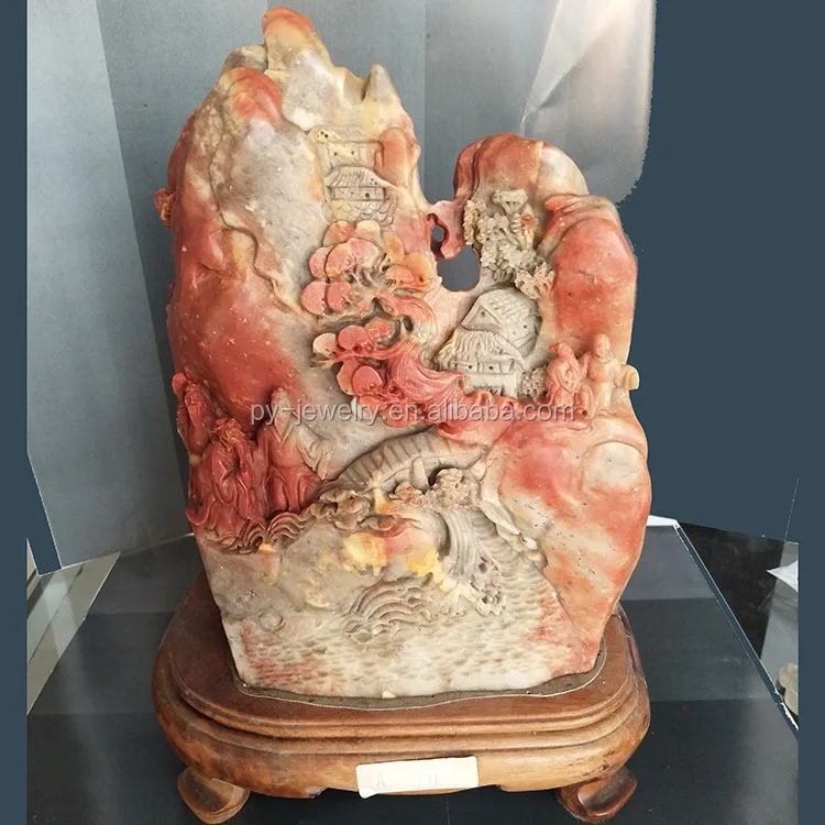 Natural Shoushan Stone Chinese Fengshui Crafts