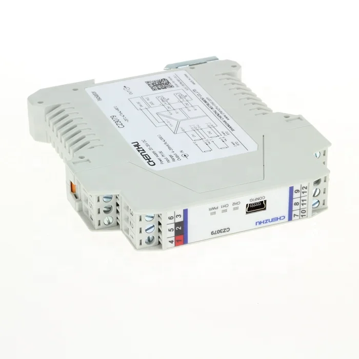 CZ3074 TC преобразователь входного сигнала 4-20 мА изолятор сигнала 1 вход 2 выхода изолятор сигнального кондиционера CHENZHU