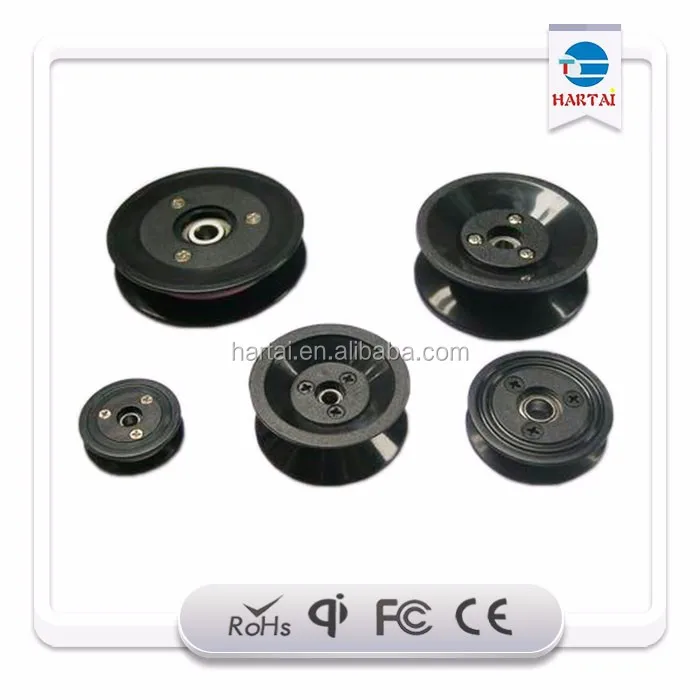 roller pulley wheels with bearings small grooved wheels