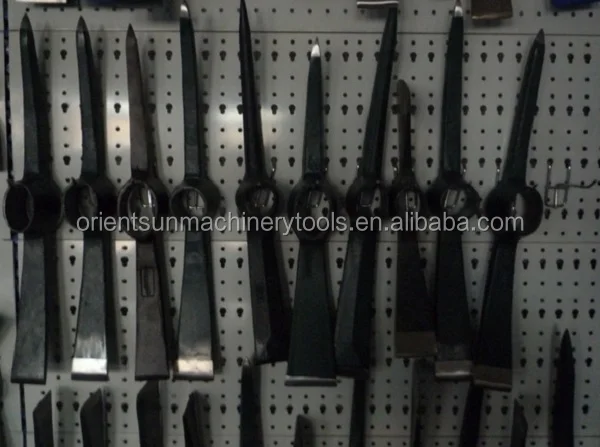 
 Садовый стальной пинцет, кованая кирпичная головка, кованая матовая головка  