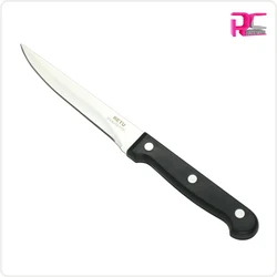 Promotional 5 Inch Plastic Handle Steak Knife with Coarse Teeth