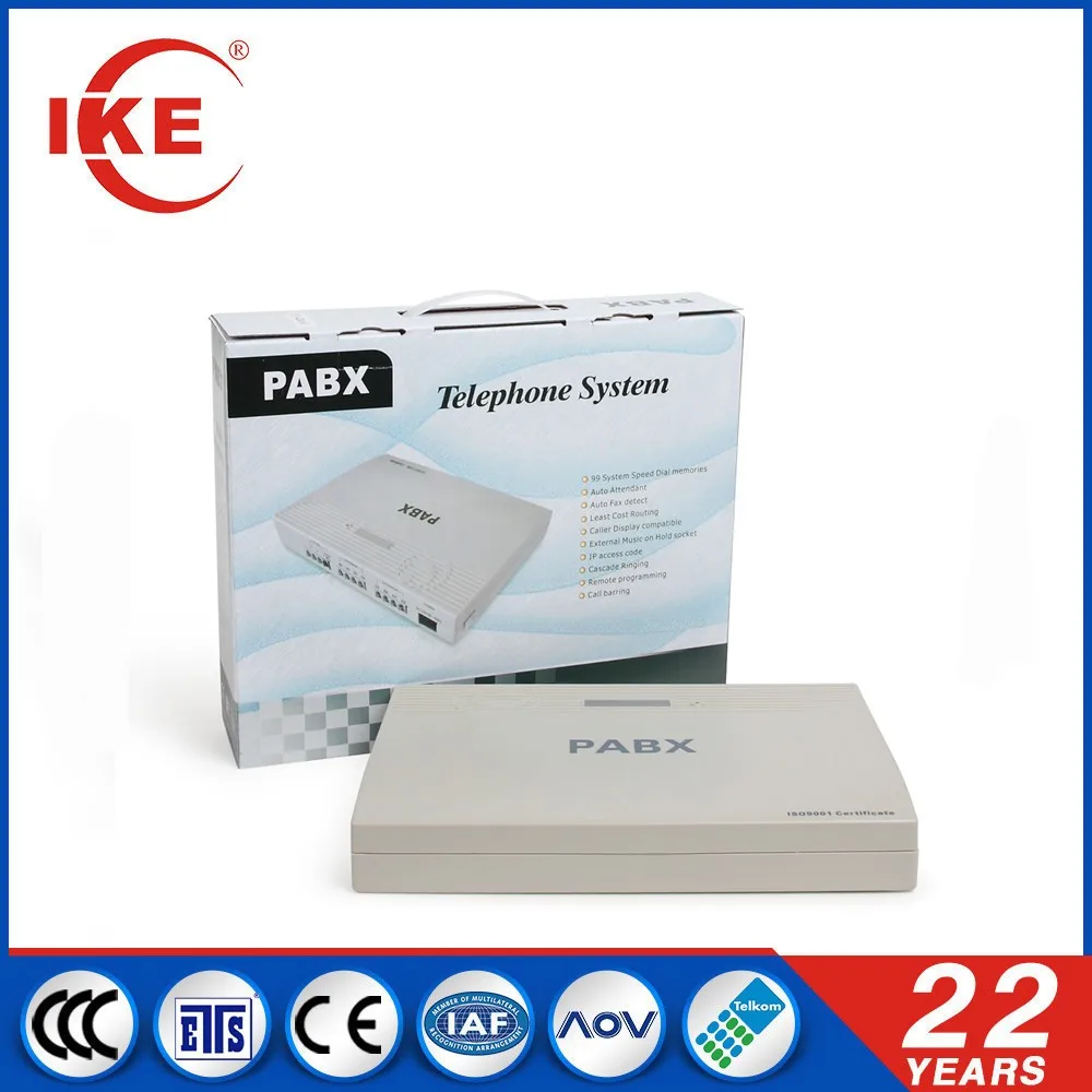High Quality 24 Extension Line Pabx Telephone System TC-424AC