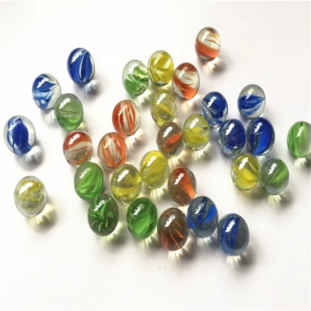 
1.5-30mm green/red/yellow China supply Import Children Toys Glass Marbles for kids 