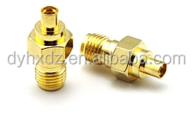 RF adapter mcx male to sma female adaptor connector