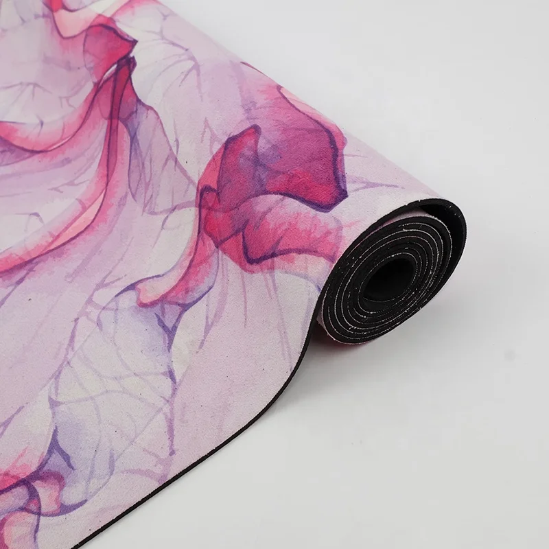 
The best buget for cool yoga stuff high quality eco nature rubber yoga mat for hot yoga pilates and Exercise 