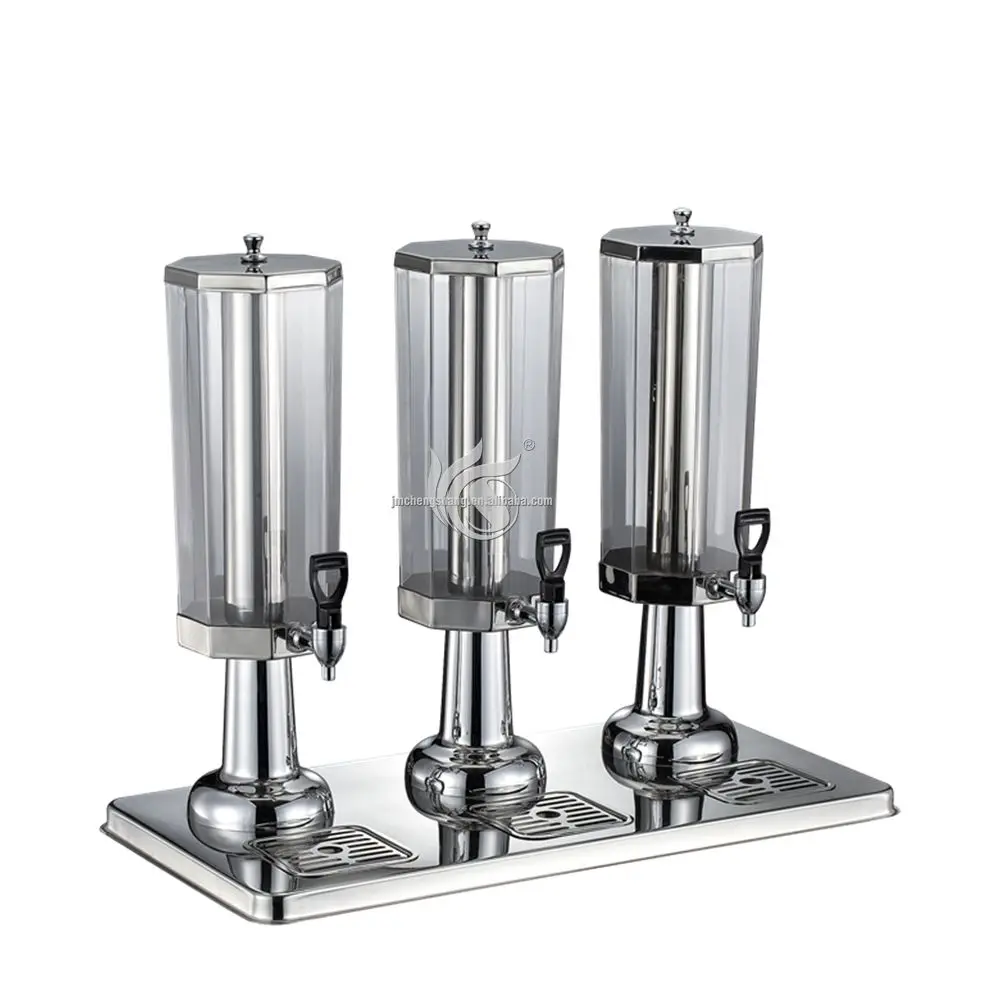 New Design Buffet Simple Style Plastic Catering Soda Fruit Container Beverage Juice Drinking Dispenser