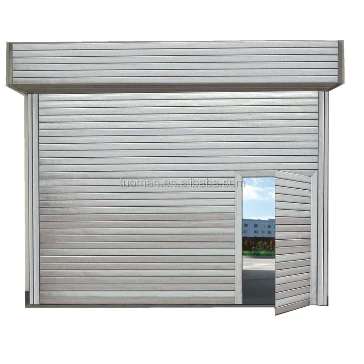 TOMA Automatic Industrial Galvanized Steel Rolling Shutter Door Electric Roller Shutter Door