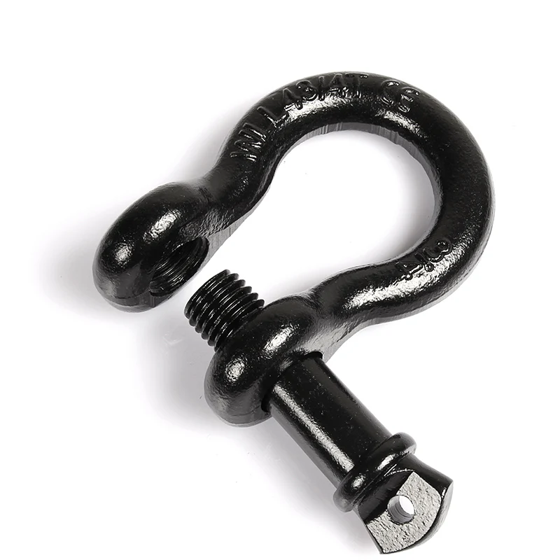 
4.75T US Type drop forged anchor rope Bow Shackle 