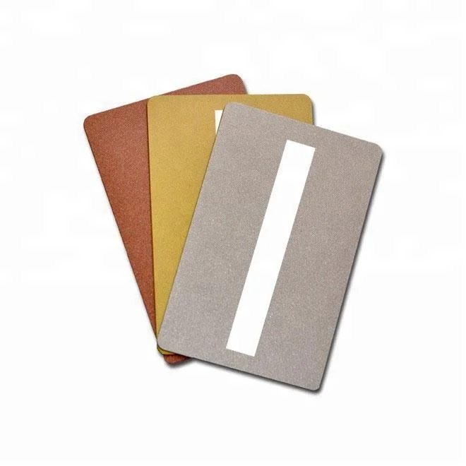 A4 PVC coated overlay ID card laminating film with Hico magnetic stripe