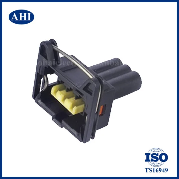 3 контакт. электрические пластиковые часть женский водонепроницаемый провода уплотнение авто разъем