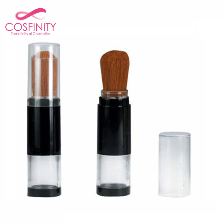 Factory wholesale CP05-1006 High Quality cheap cosmetic packaging loose powder jar cosmetic makeup brush