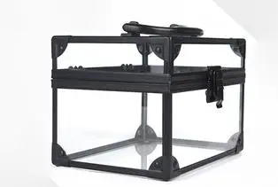 acrylic tiara display package box crown train cases