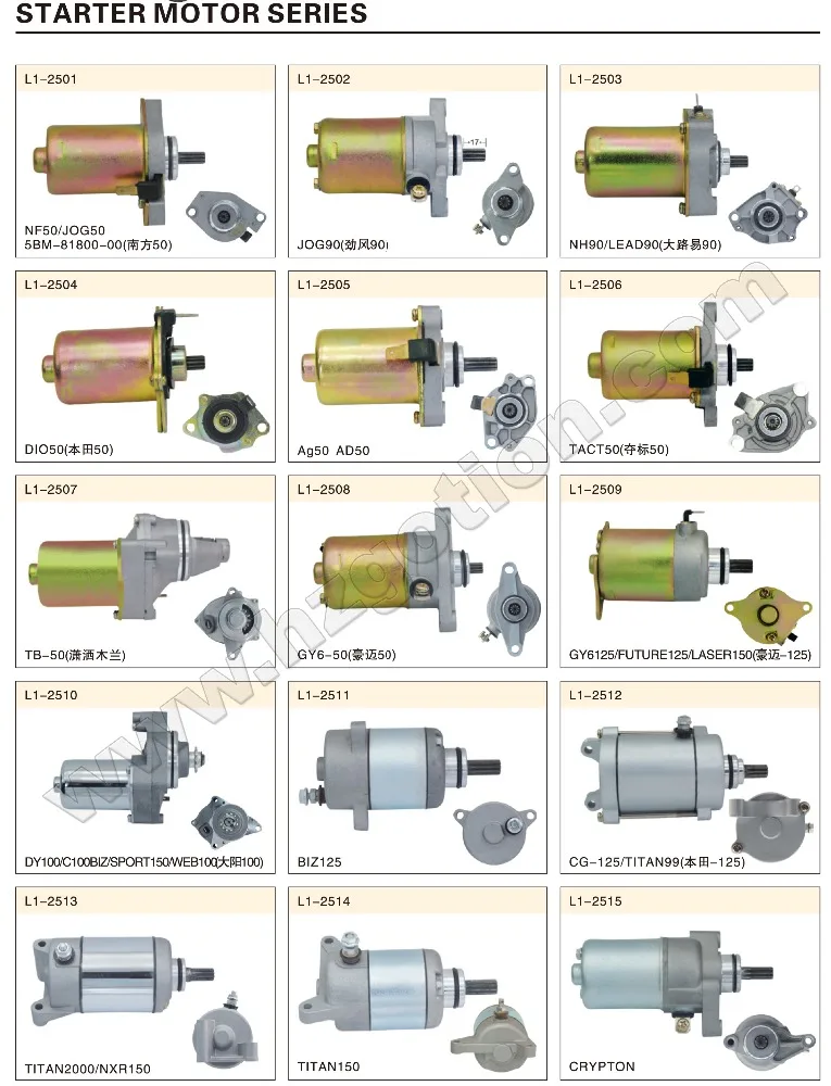 STARTER MOTOR