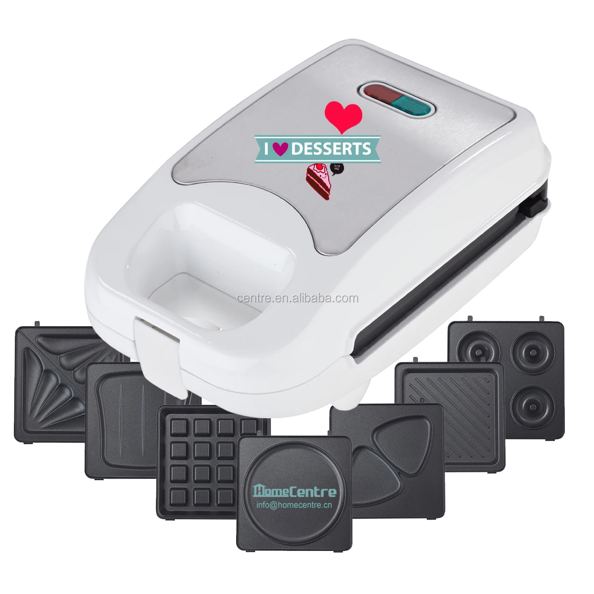 Detachable Snack maker/7 in 1/waffle/grill/donut/shell/omelet