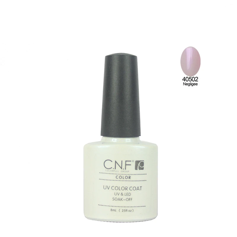 Color 40502 7 3ml 1pcs lot CNF Soak off UV Nails Gel Color Polish Professional