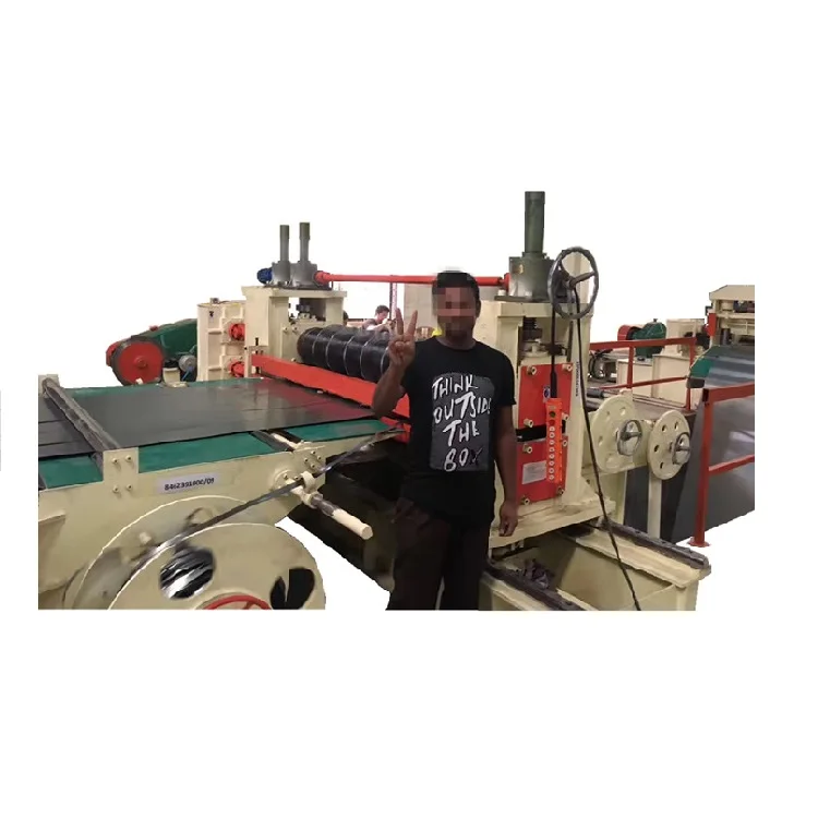 steel and metal coil slitting line machine