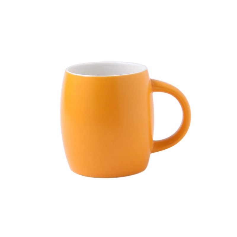 MOQ 1 pc matte black china ceramic porcelain mug cup milk cup coffee cup for export