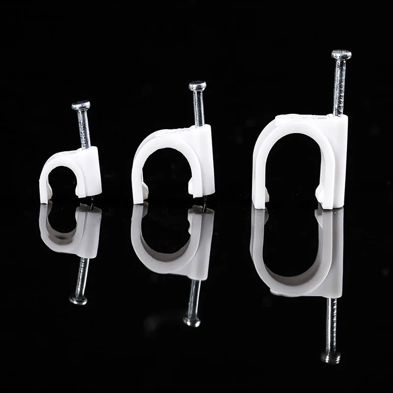 
Hot sale 8mm PE Cable Clips for cable data 