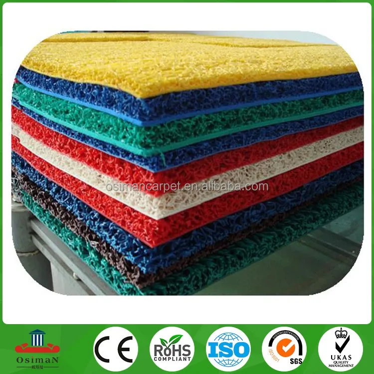 PVC Cushion Mat PVC Coil Floor Mat,Loop Floor Mat Roll
