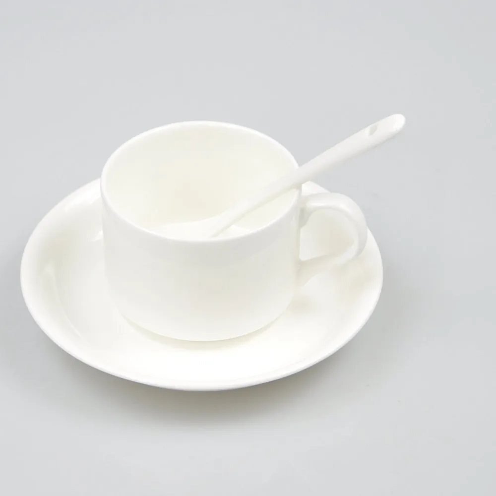 new products high quality custom 180ml Bone China coffee cups and saucers for gift