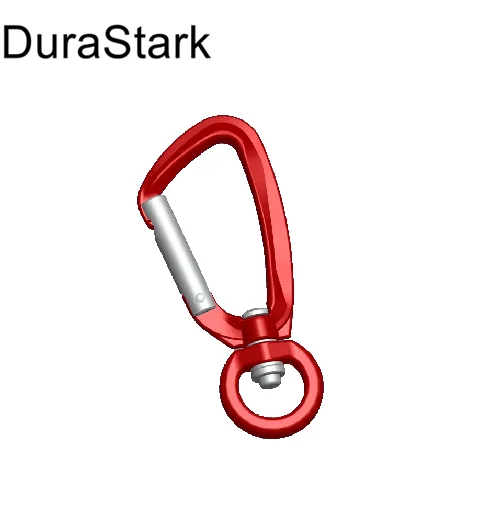 Simplex Swivel Aluminum Carabiner Hook Aviation Aluminum Carabiner