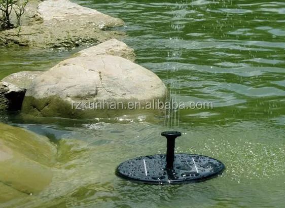 Eco-friendly плавающий центробежный погружной Высокой Головкой мини погружной насос фонтана со светодиодной подсветкой