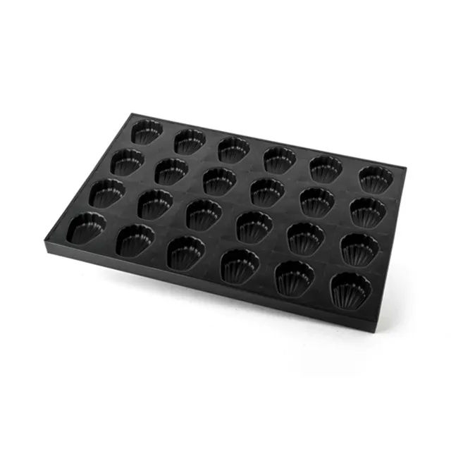 China Factory Heavy Duty Aluminized Steel Non-Stick Muffin Cupcakes Baking Tray Pan Commercial Bakery Oven Trays Custom Oven
