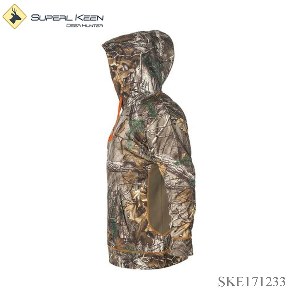 Hunting Camping Mens Camouflage Realtree Pullover Hunting Hoodie Camo Clothes