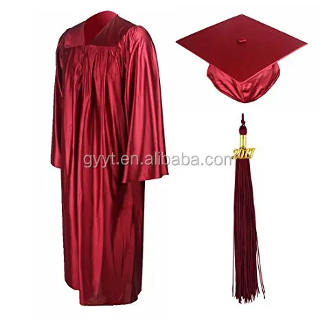 Best quality school uniforms for adults graduation gown disposable university gown
