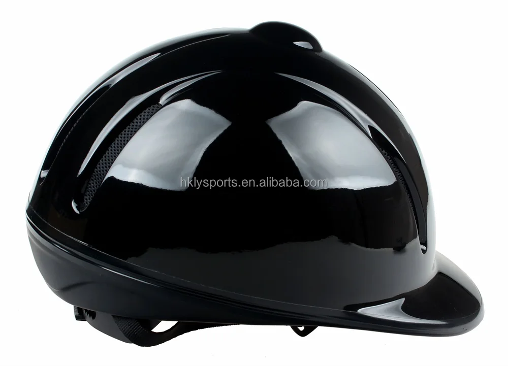 Kids Adult Black Adjustable horse equipment equestrian helmet