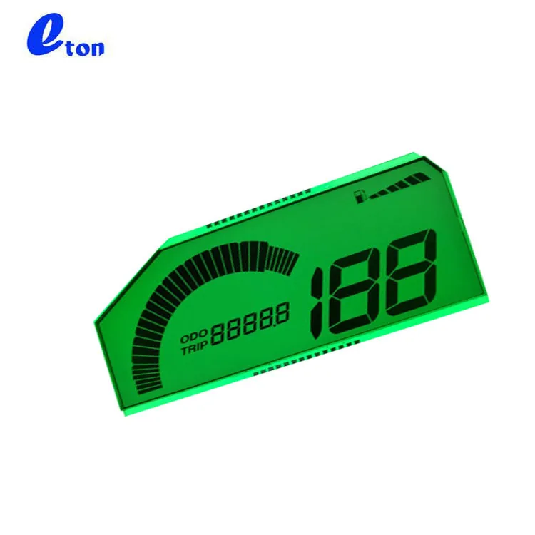 7-сегментный мотоциклетный Спидометр htn ЖК-экран дисплей без подсветки