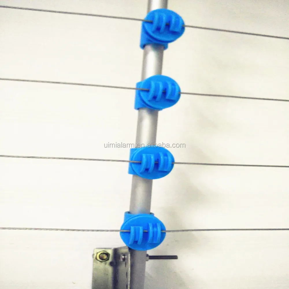 Ring Type Bearing Rod Insulator Plastic Electric Fence accessories middle Insulator for round tube 21mm