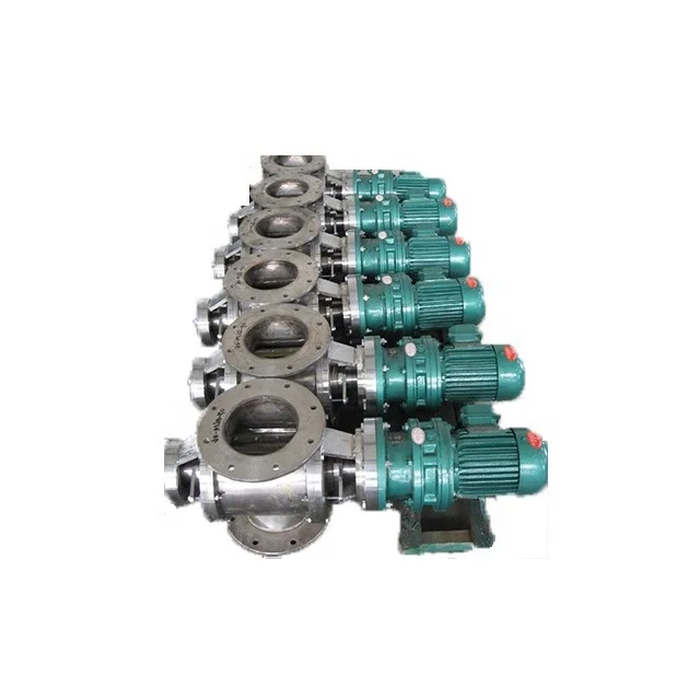 discharge valve stainless steel airlock valve for flour