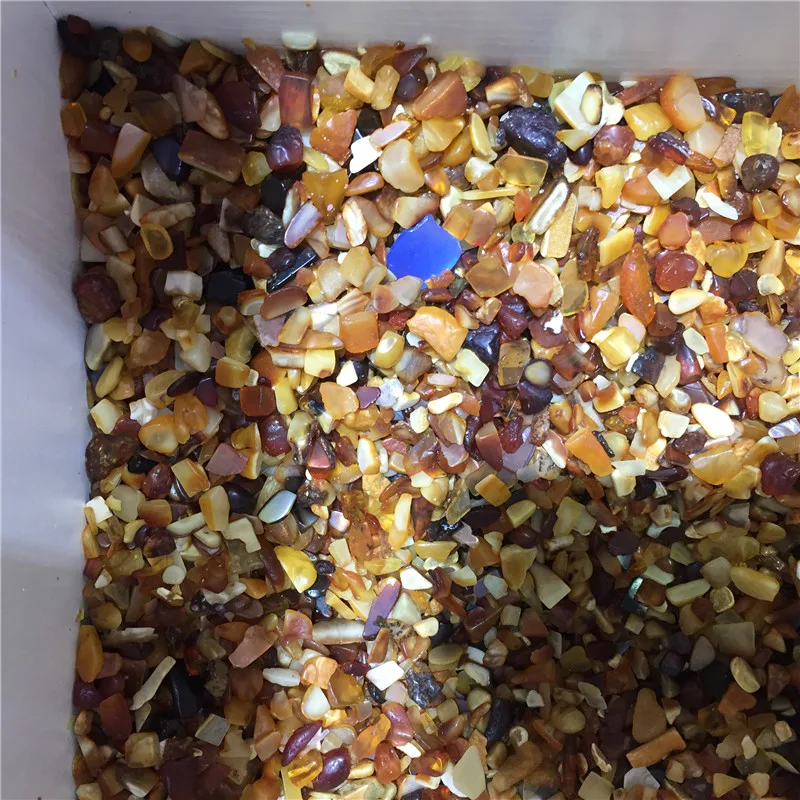
Natural Rock Beeswax Rough Stones Raw Amber Gravel For Home Decor 