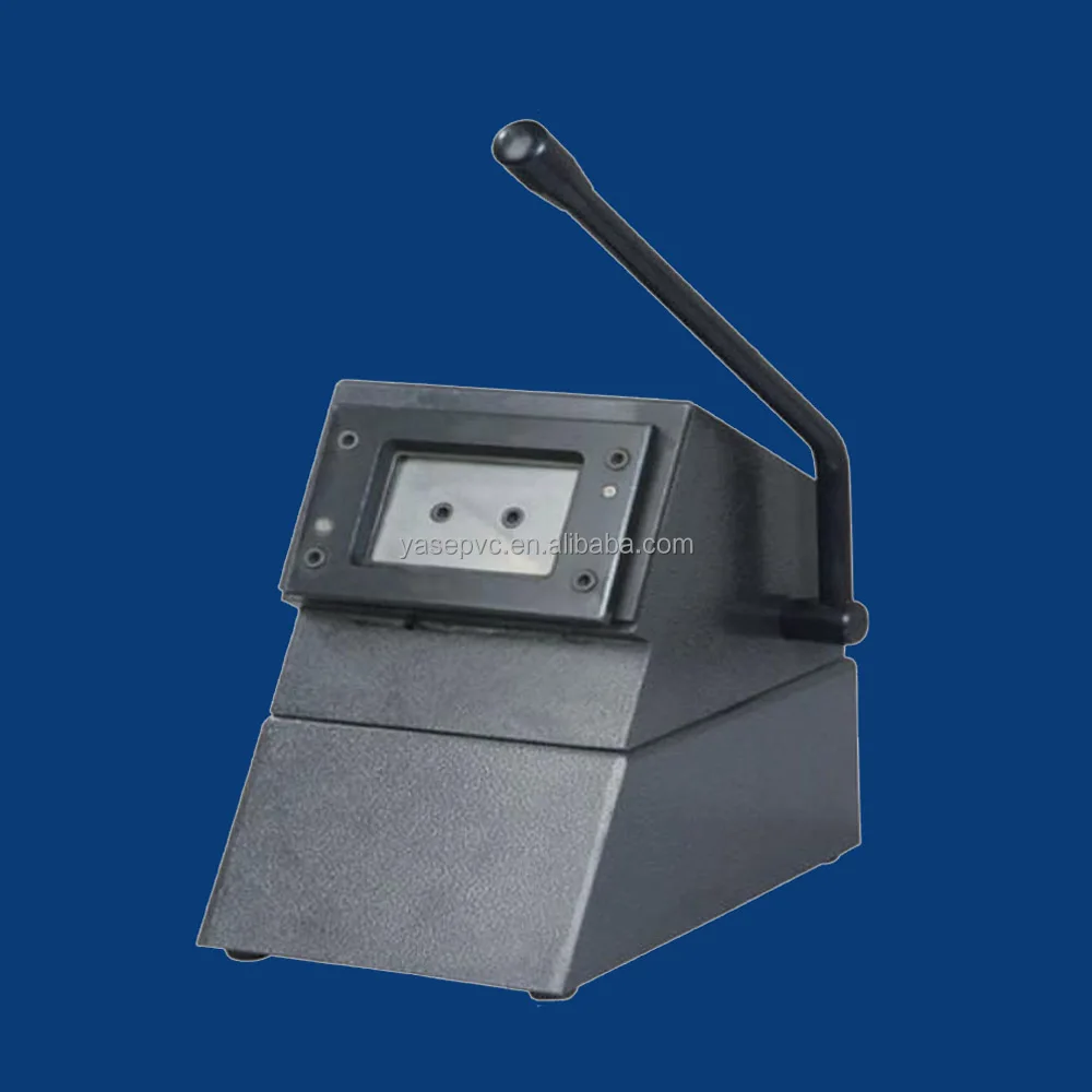 Standard and regular card size round corner or right corner pvc card die cutter