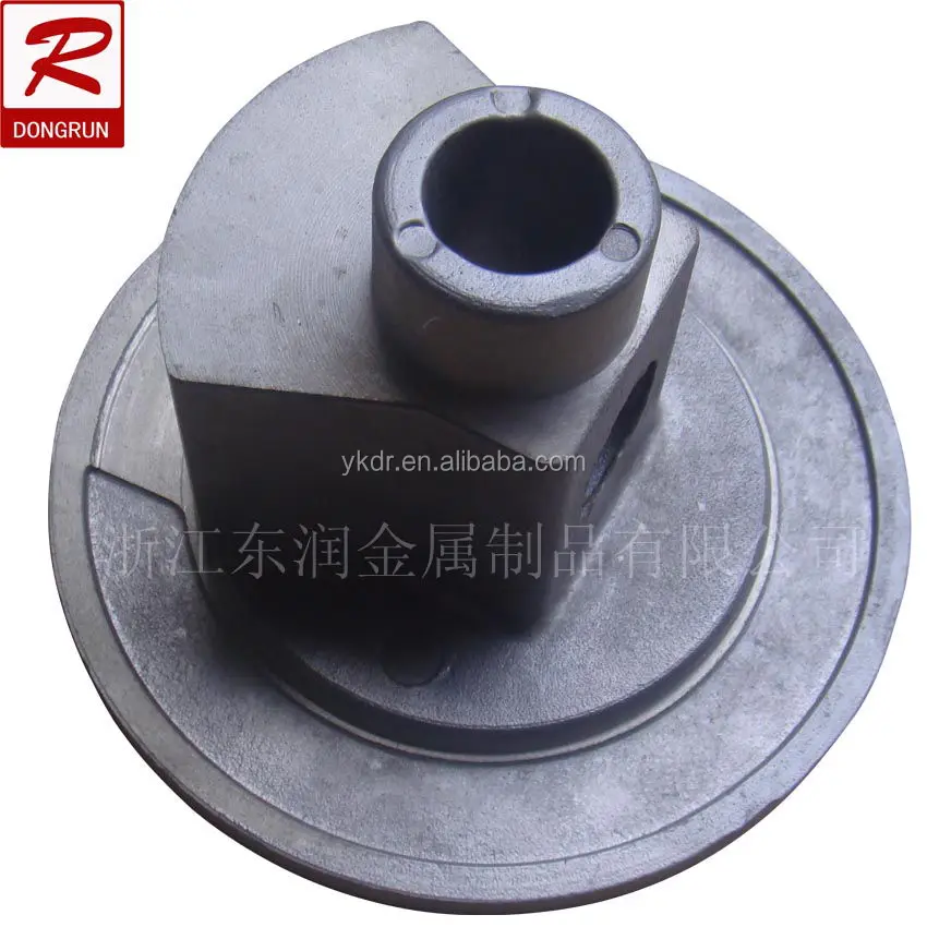 aluminum die casting China foundry supply aluminum alloy Gravity casting Cast nozzle body aluminum flange