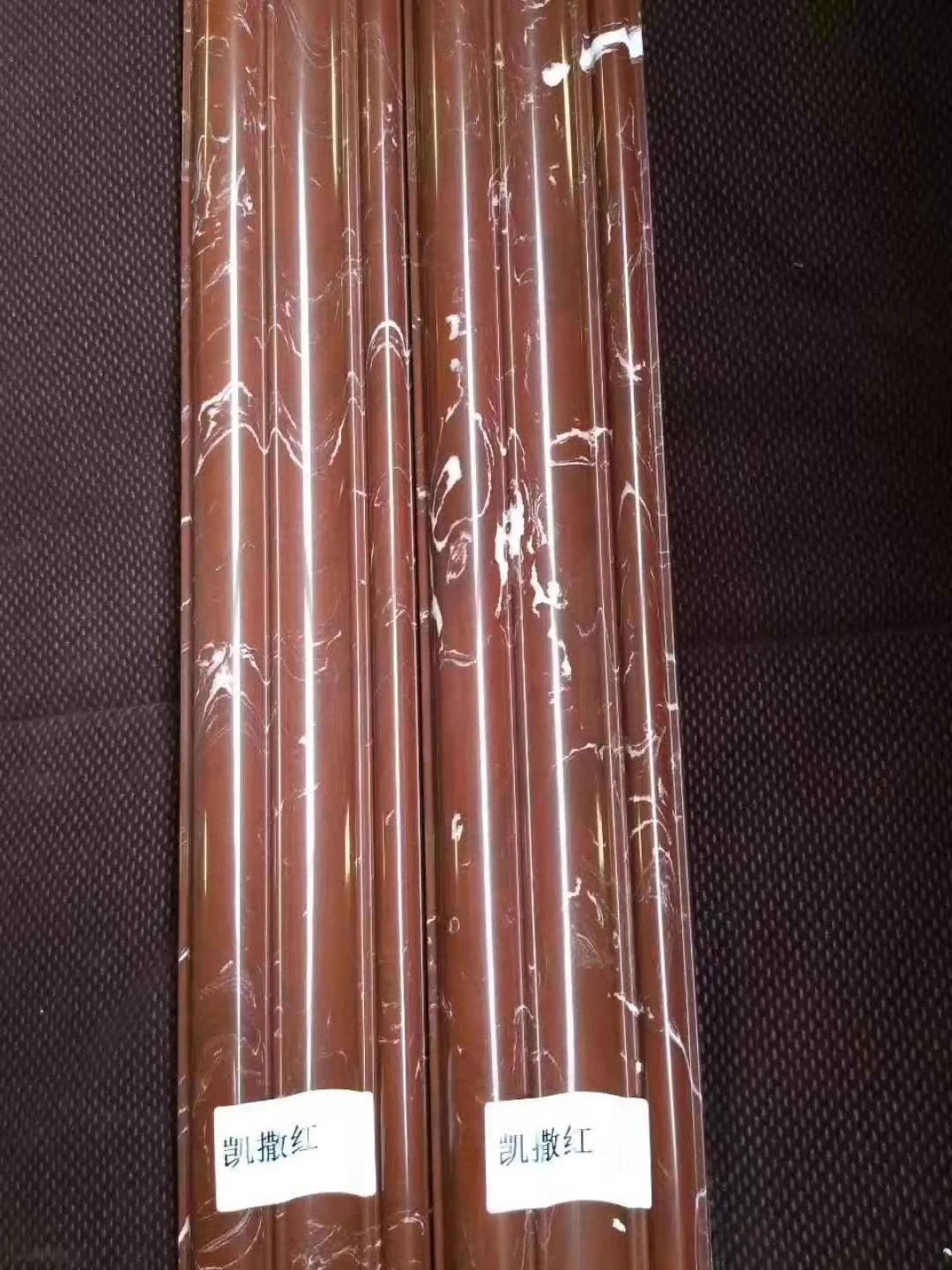 China brown artificial engineered stone benchtops artificial onyx marble tile material flexible stone for wall decoration