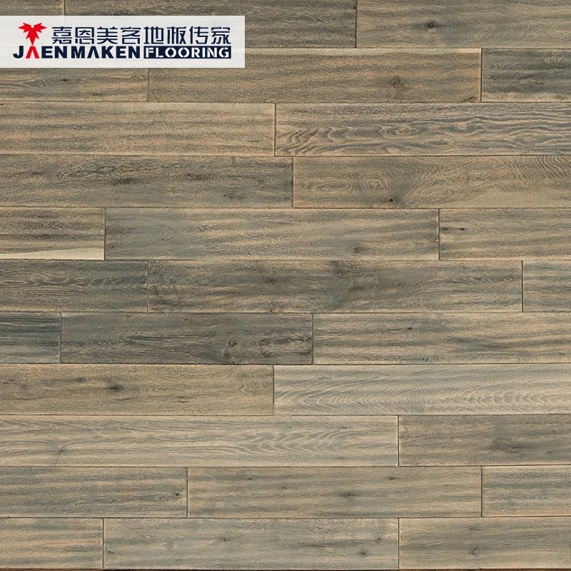 Hardwood Parquet Flooring New Arrival China Oak Solid Factory White Indoor 18mm