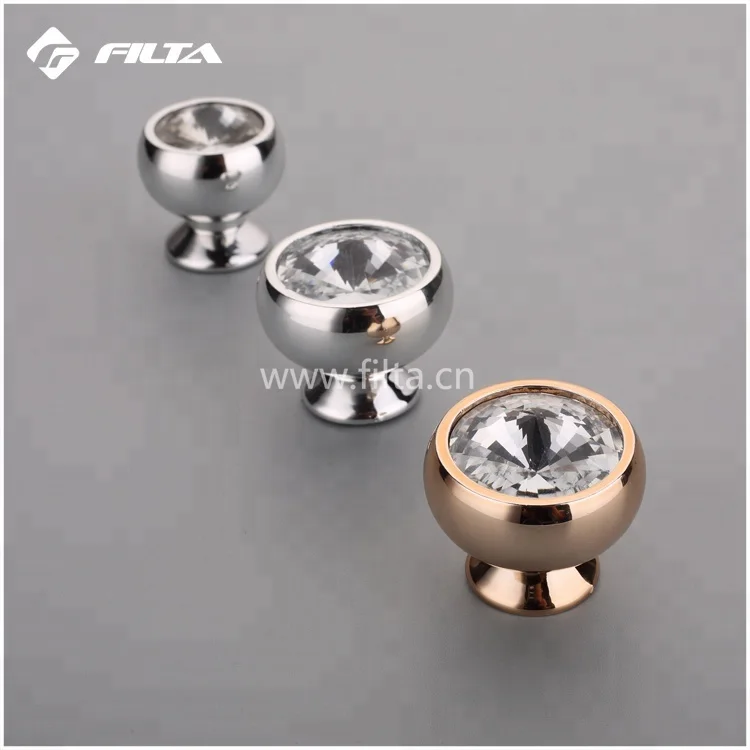 Filta Plastic Handle Cabinet Cupboard Drawer Pull Round Knob Furniture Handle  Knobs 8140