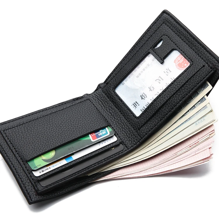 
sublimation male luxury fashion designer mini small card money clip short wallet 