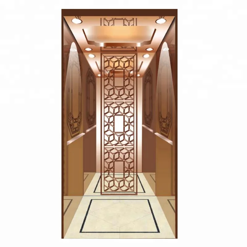
4 Person Small Size Elevator Cabin Design 