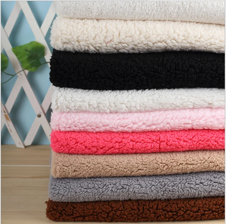 Производитель Китай 100% полиэстер NO MOQ Полиэстер берберский флис ткань