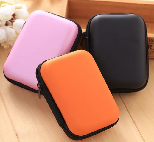 Personalized Promotion Portable Custom Carrying Storage Case EVA Earbud Case Protective Hard Headphone Case