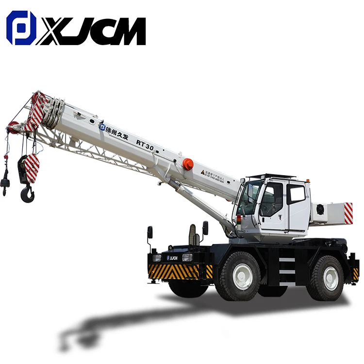 China  Manufacturer supply 30 Ton 4 Wheel Rough Terrain Mobile Crane