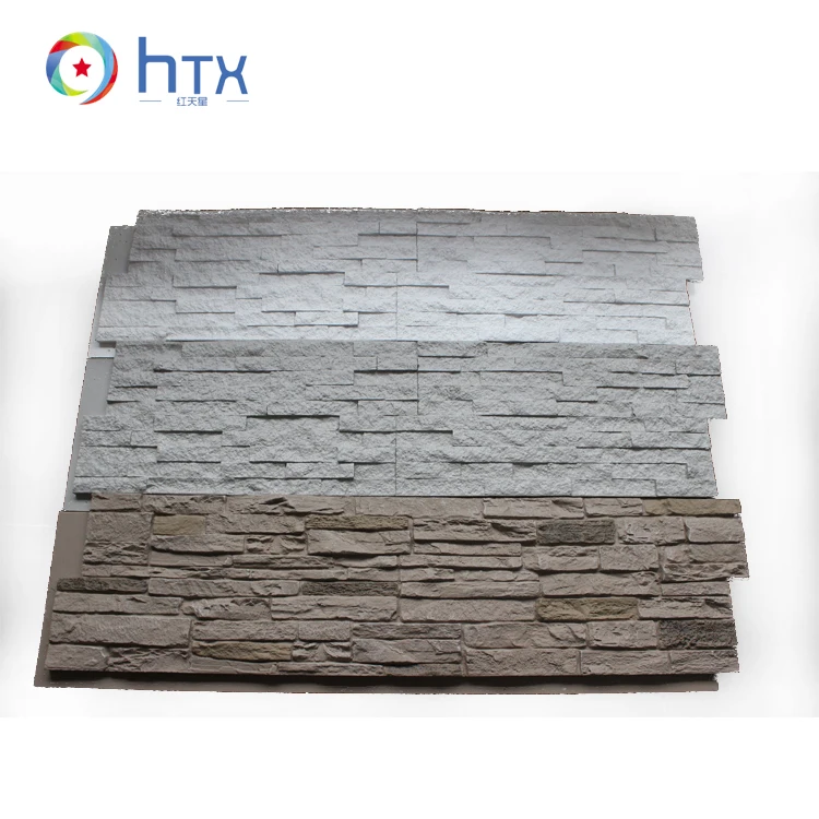 Exterior wall decoration stone tile faux brick panels