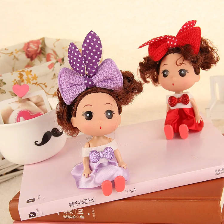 Wholesale Korean 12cm Silicone Toy Doll Creative Child Baby Toy Wedding Gift Doll